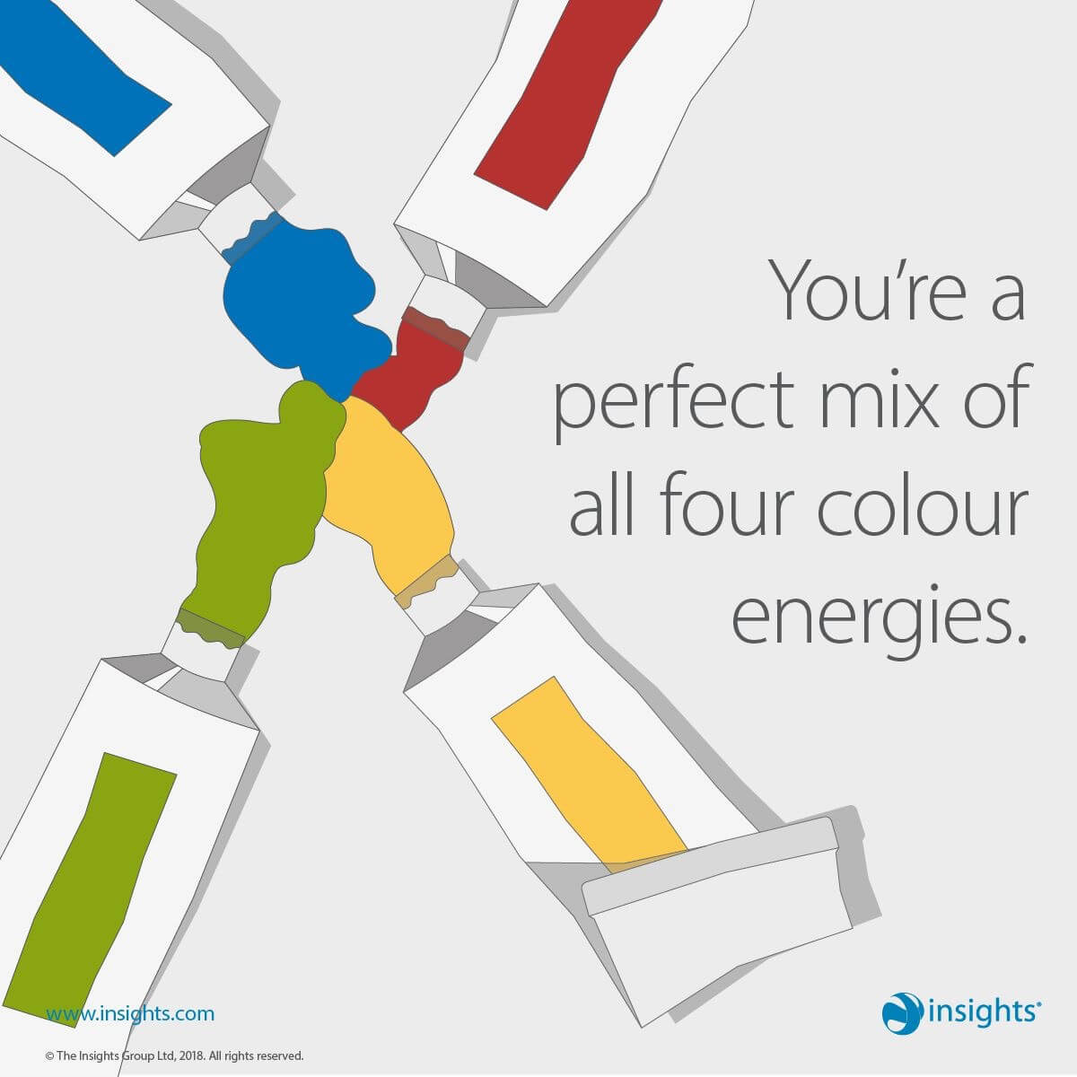 Insight Discovery training uses four colours to find your energy in personality profiling